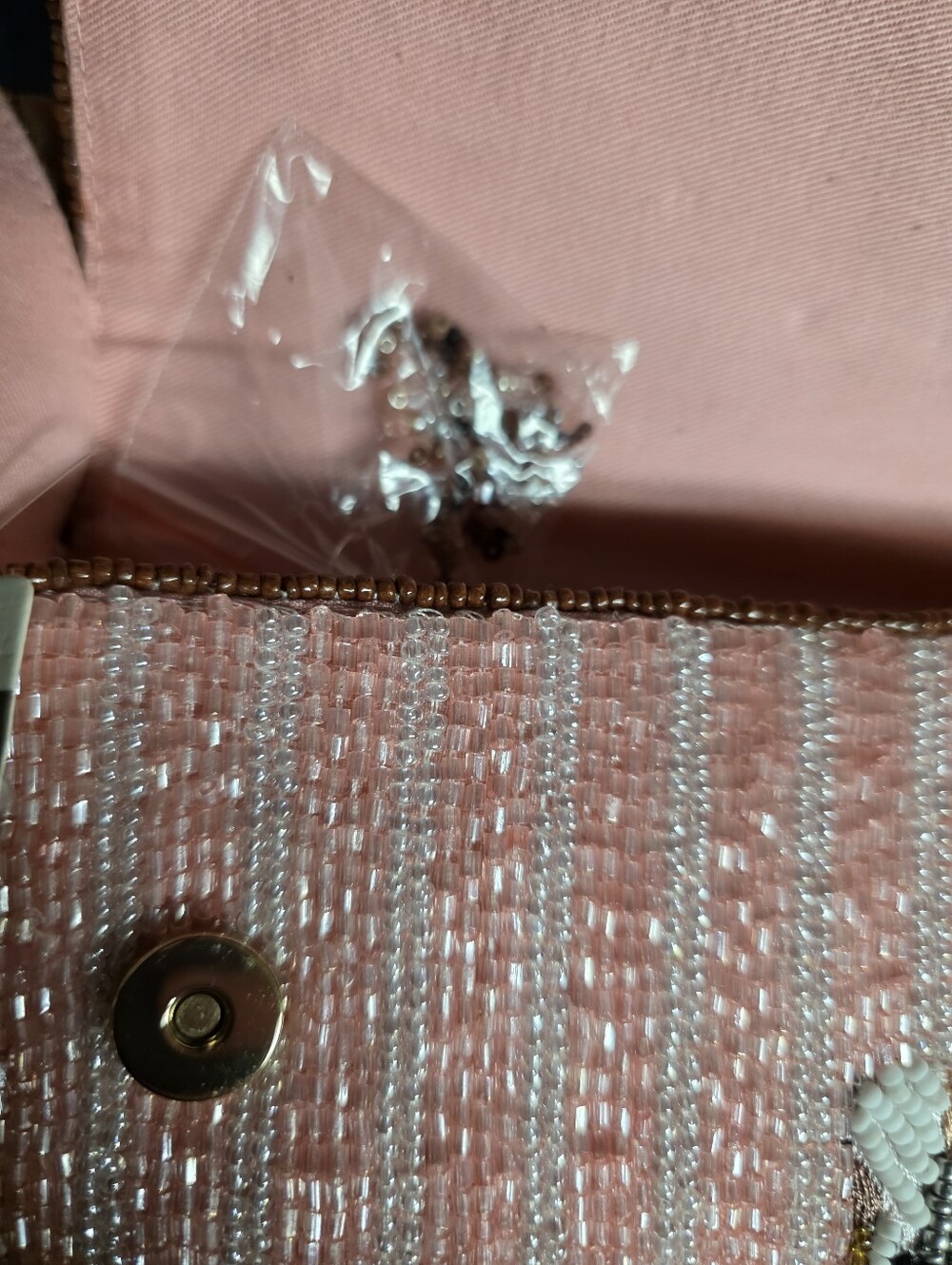 ANTHROPOLOGIE Fiona Beaded Bag Animal Edition Cocker Spaniel Dog - Picture 6 of 13